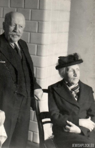 Alfred Blay with his sister Helena, married name Lebental (photo from the private collection of Jerzy Jankowski)